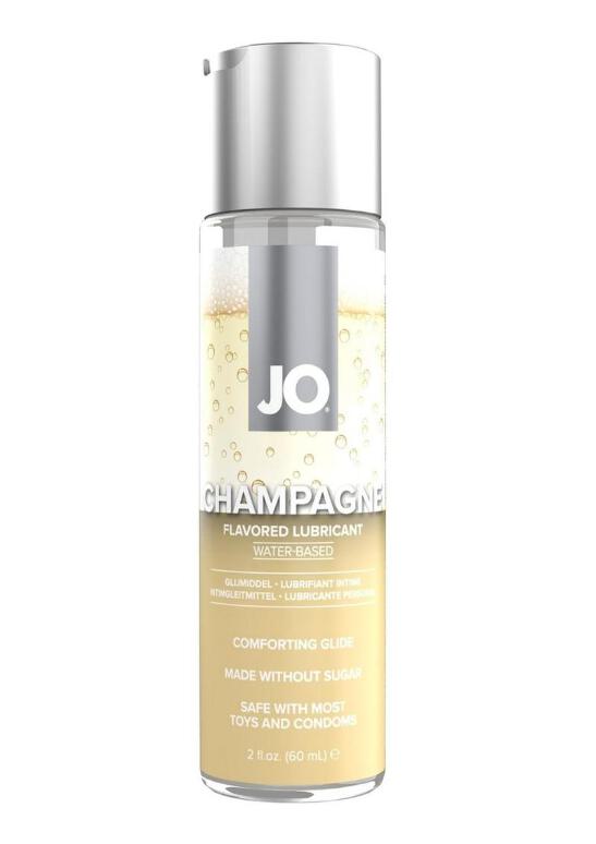 JO Flavored Waterbased Lubricant Champagne 2 oz