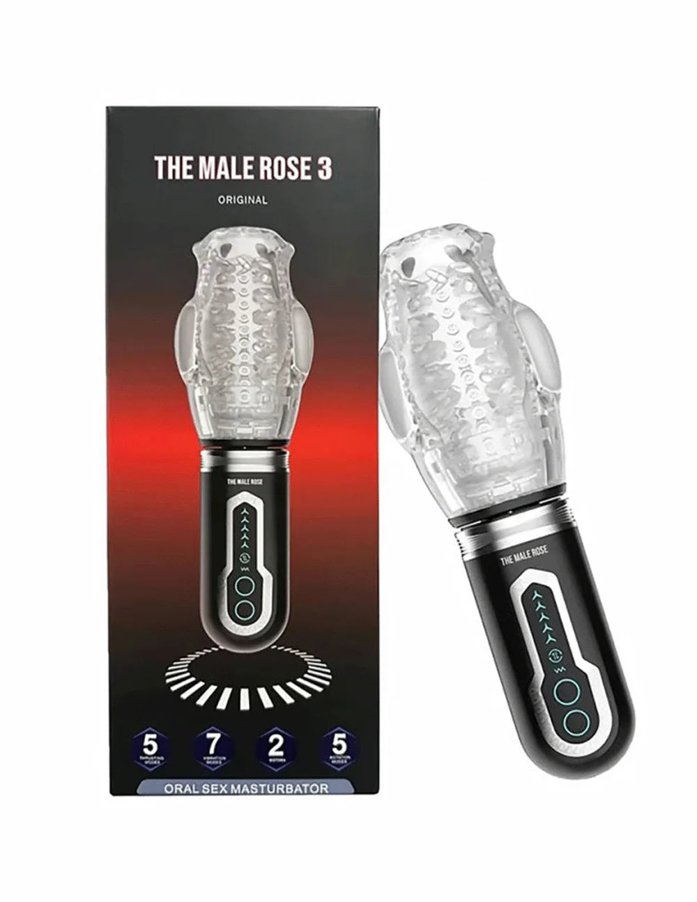 The Male Rose 3 Automatic Rotating Masturbator