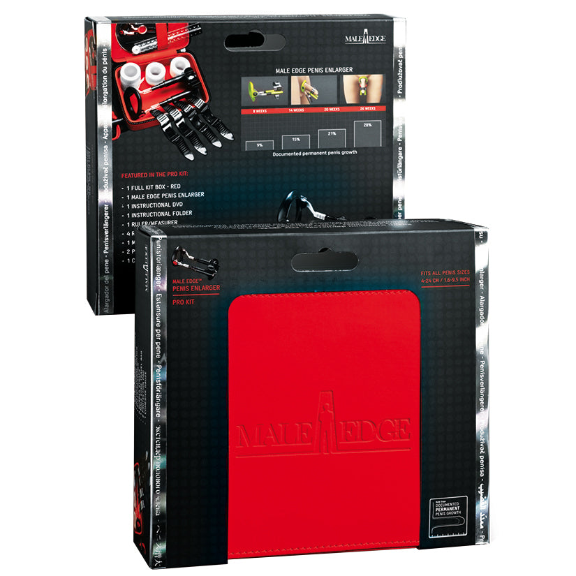 Male Edge Pro (Red) Penis Extender Kit