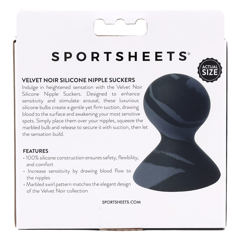 Velvet Noir Silicone Nipple Suckers