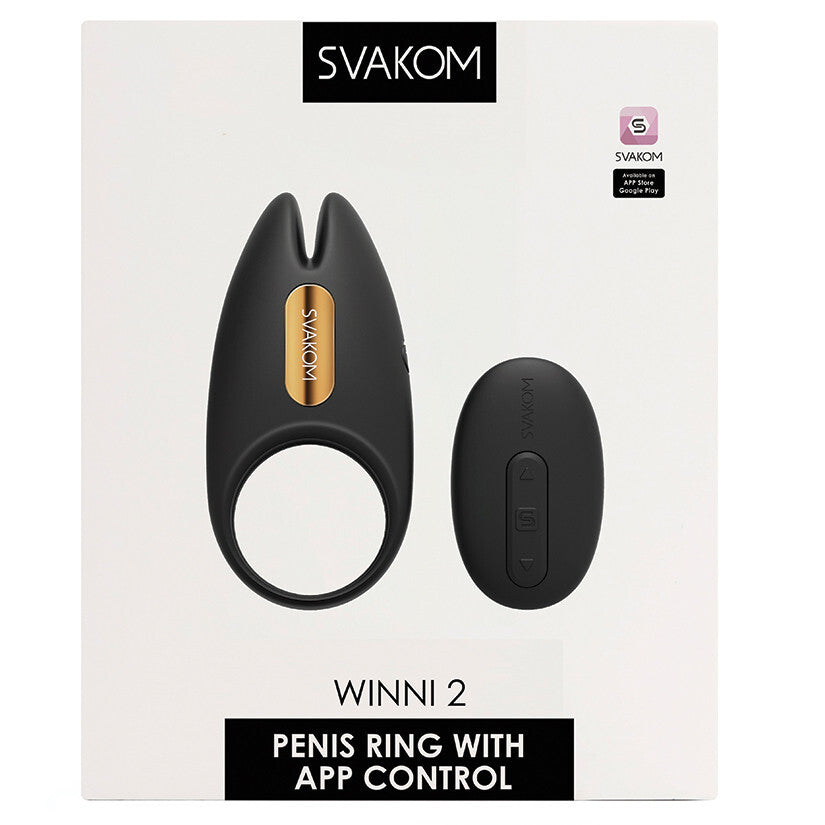 Svakom Winni 2 Vibrating Cock Ring – App-Controlled Power & Performance