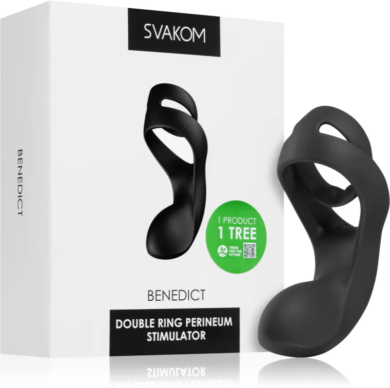 BENEDICT Svakom Double Ring Perineum Stimulator