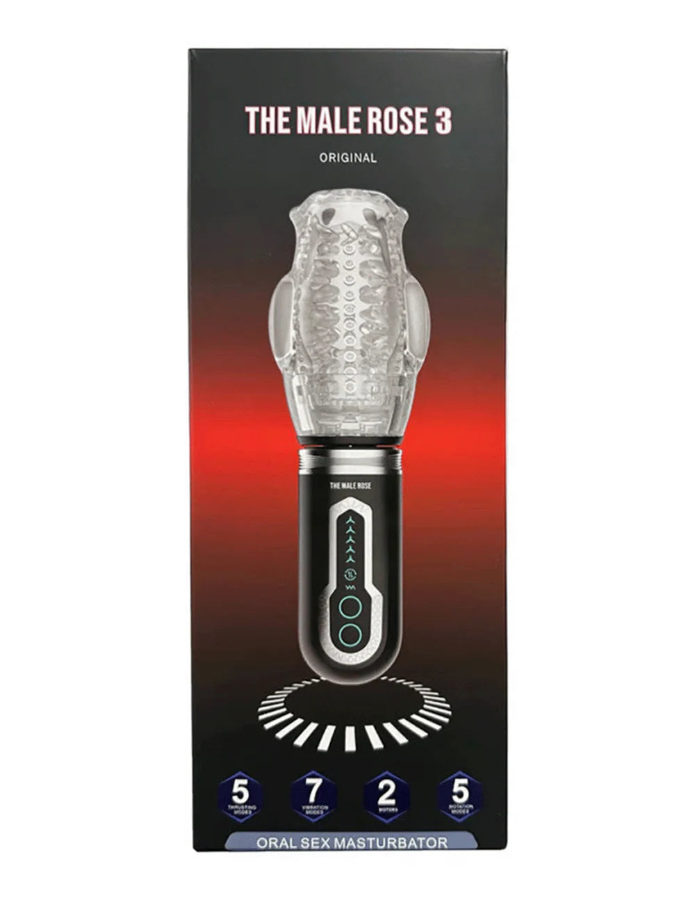 The Male Rose 3 Automatic Rotating Masturbator