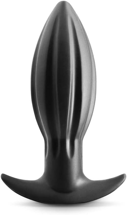 Renegade Bomba Ribbed Anal Plug  Medium-Black