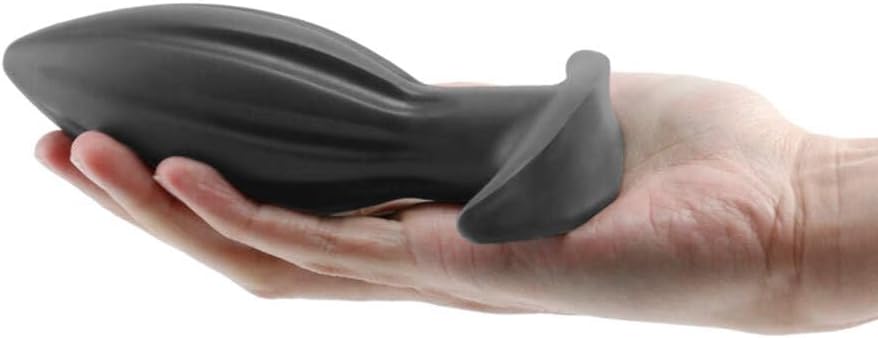 Renegade Bomba Ribbed Anal Plug  Medium-Black