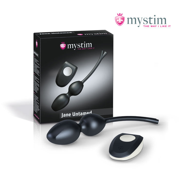 Mystim Jane Untamed Vibrating eStim  Geisha Balls