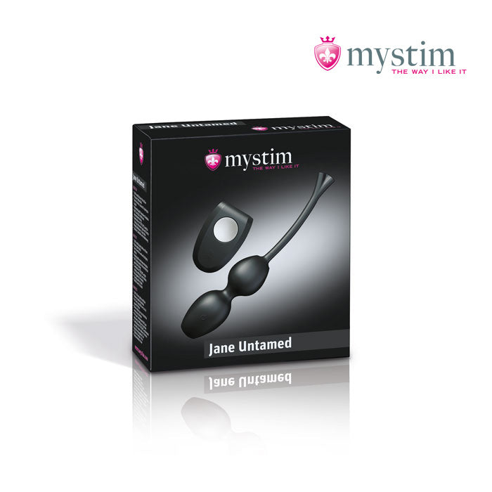 Mystim Jane Untamed Vibrating eStim  Geisha Balls