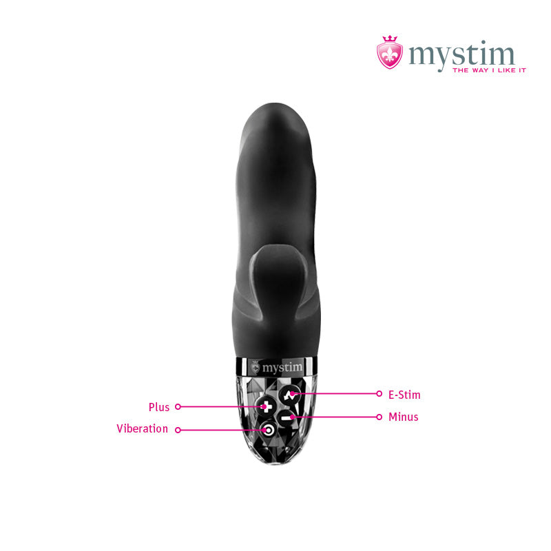 Mystim Hop Hop Bob Compact eStim Vibrator Rabbit Vibrator