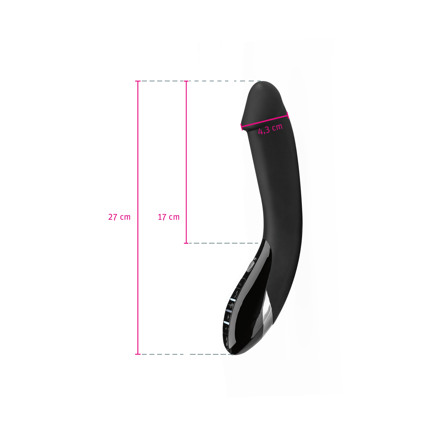 Mystim Tickling Truman E-stim G Spot Vibrator