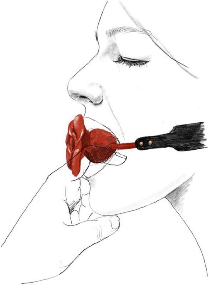Rose Ball Gag Zalo Upco