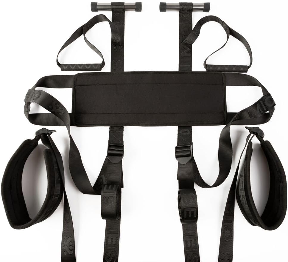 SEI MIO Behind Closed Doors Adjustable Door Hanging Sex Swing