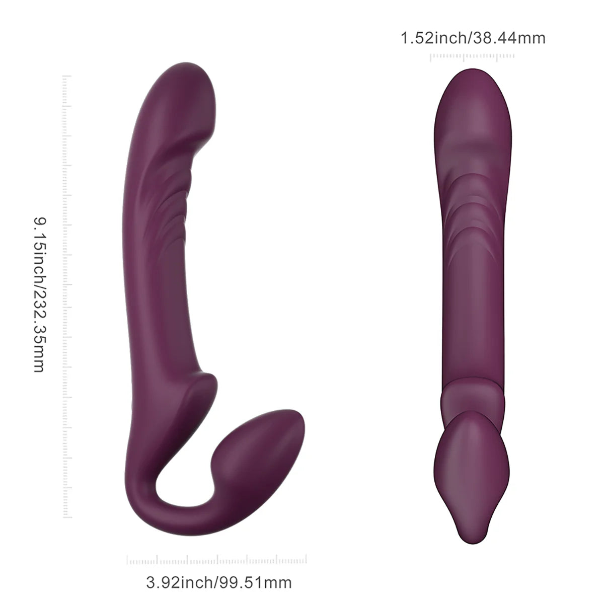 Honey Play Box Bliss Rotating Strapless Strap On