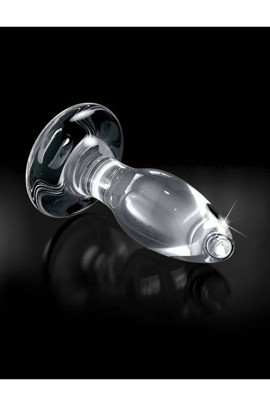 Icicles No 91 -Clear Glass Anal Plug