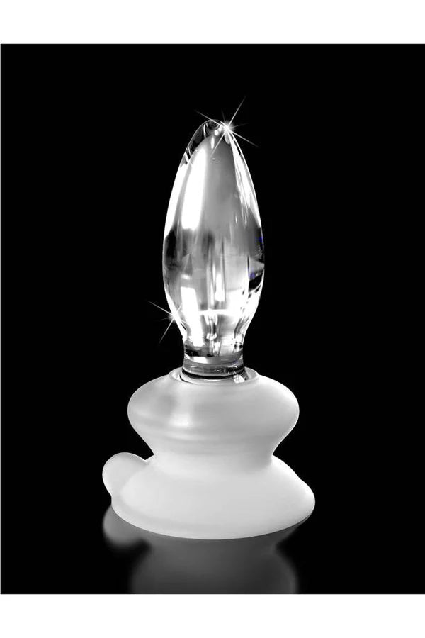 Icicles No 91 -Clear Glass Anal Plug