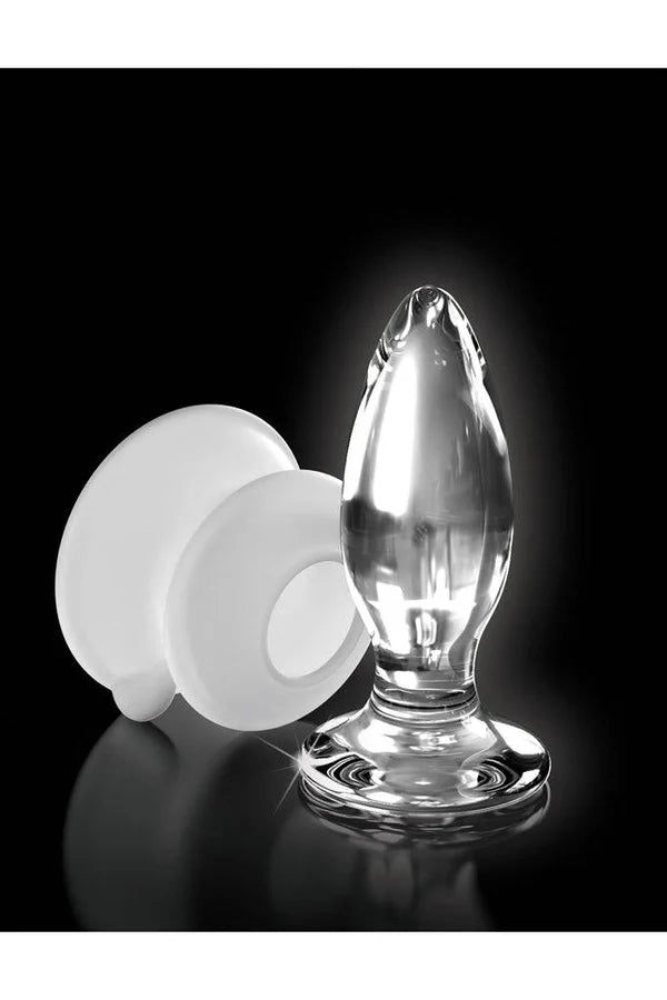 Icicles No 91 -Clear Glass Anal Plug