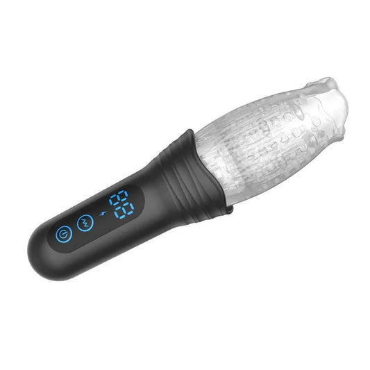The Male Rose Pro Automatic Thrusting, Vibrating, Rotating Male Masturbator