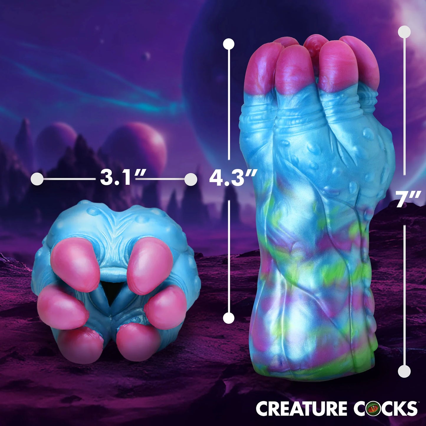 Creature Cocks Asstra Silicone Ass Stroker Fantasy Masturbator