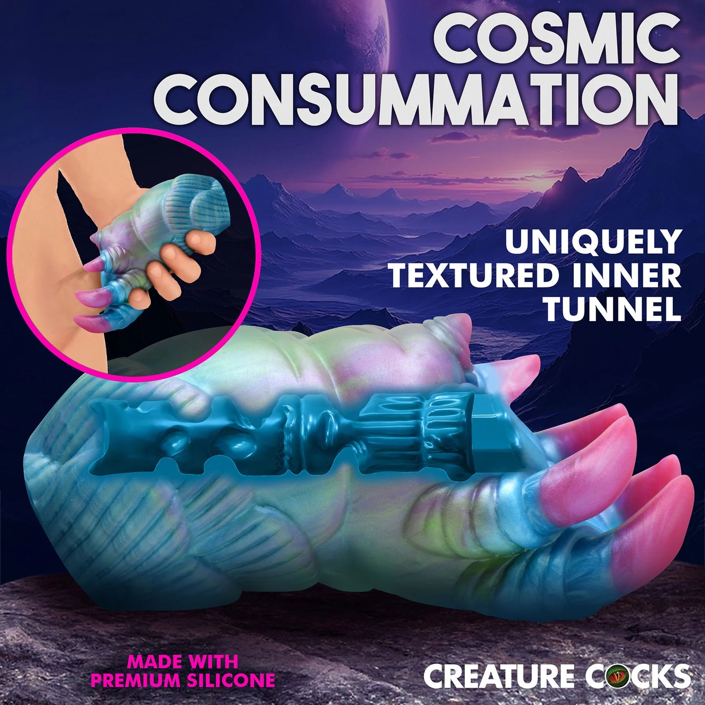 Creature Cocks Ursa Silicone Alien Invasion Pussy Stroker Fantasy Masturbator