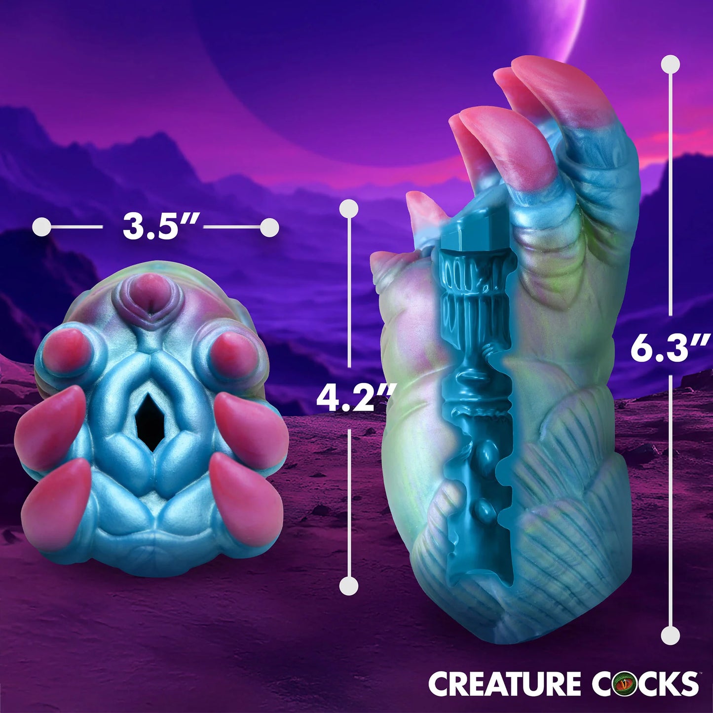 Creature Cocks Ursa Silicone Alien Invasion Pussy Stroker Fantasy Masturbator