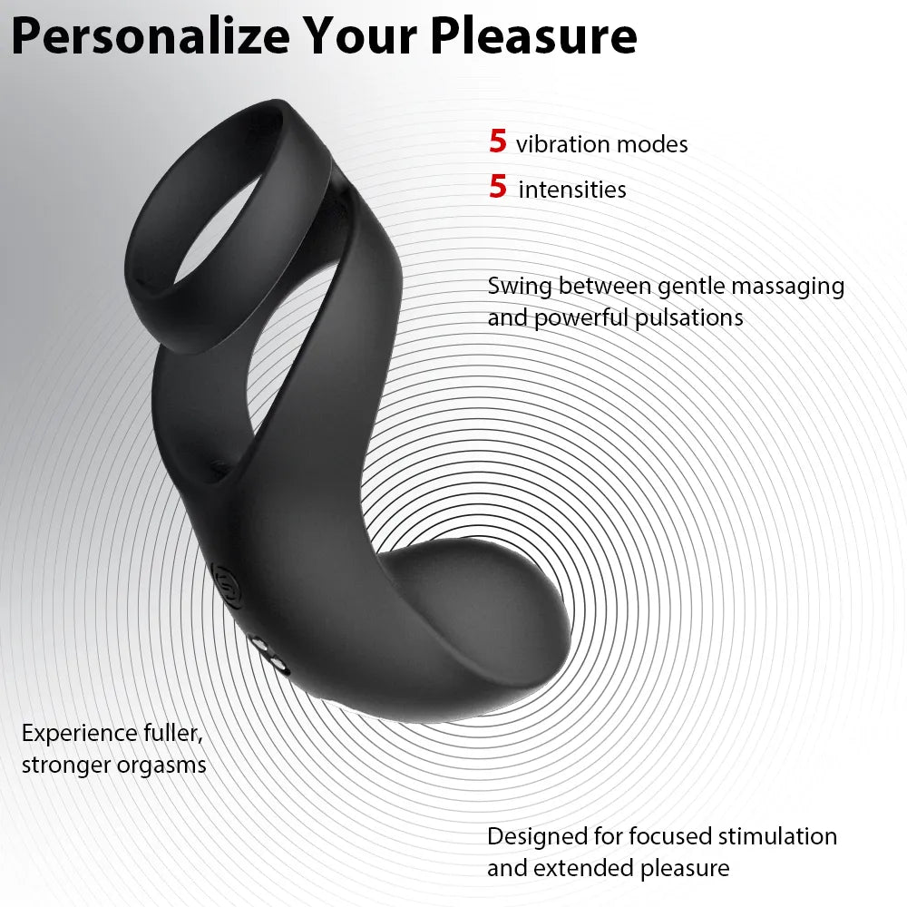 BENEDICT Svakom Double Ring Perineum Stimulator