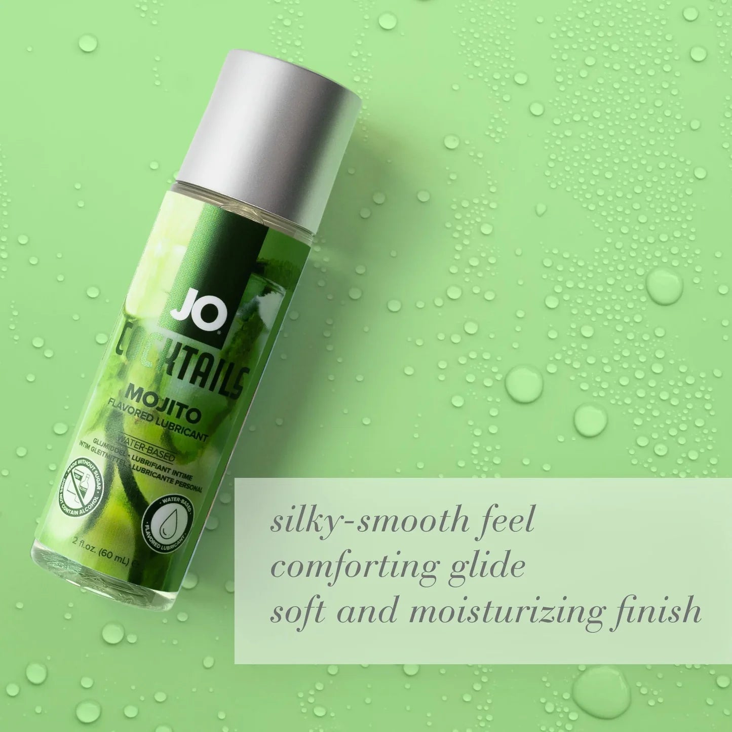 JO Flavored Waterbased Lubricant Mojito 2 oz