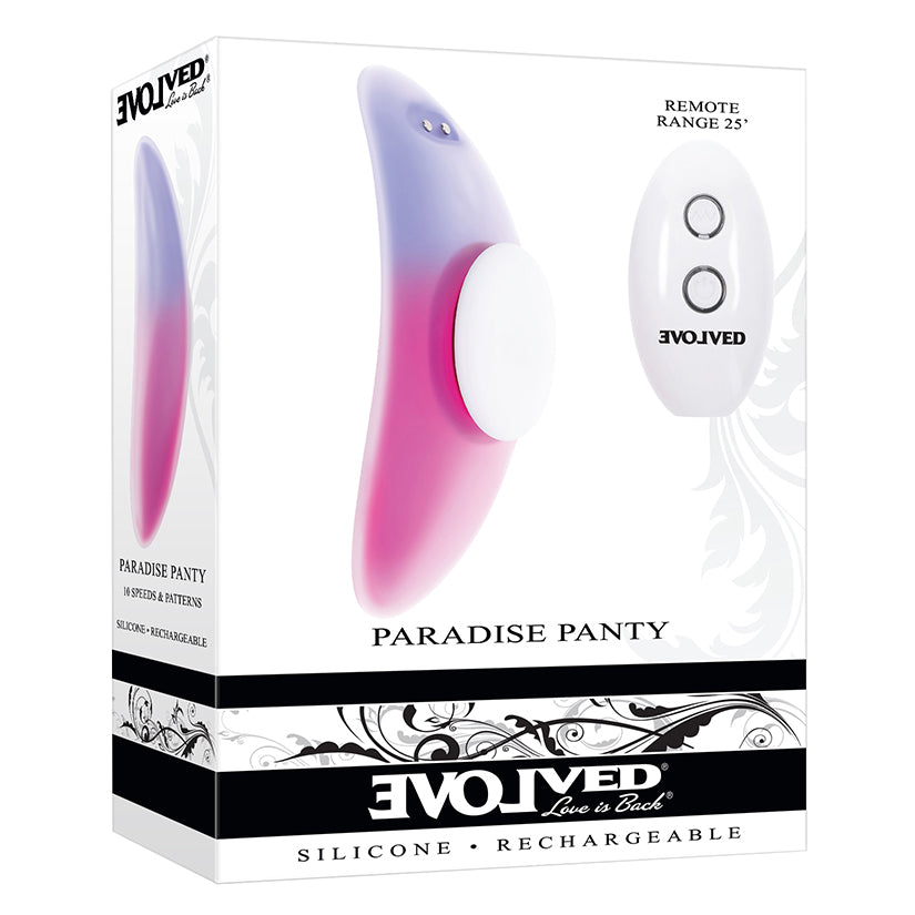 Evolved Paradise Panty Vibrator With Remote Control