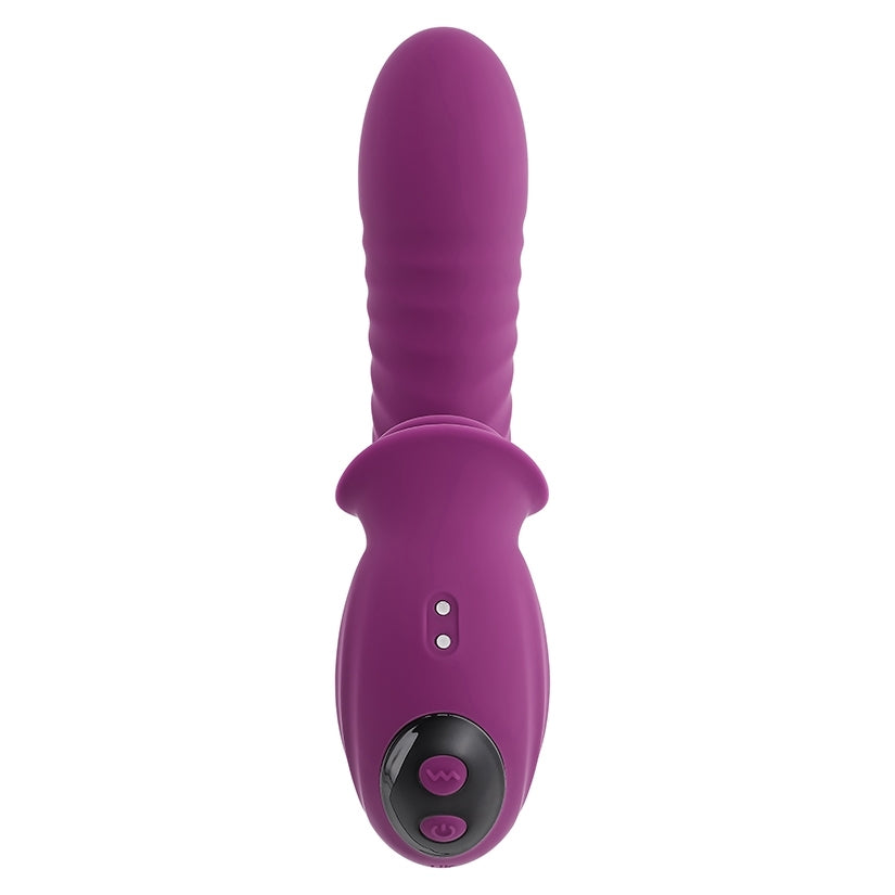 Evolved Deep Ecstasy Clitoral Rotating Stimulator & G-Spot Thrusting  Vibrator
