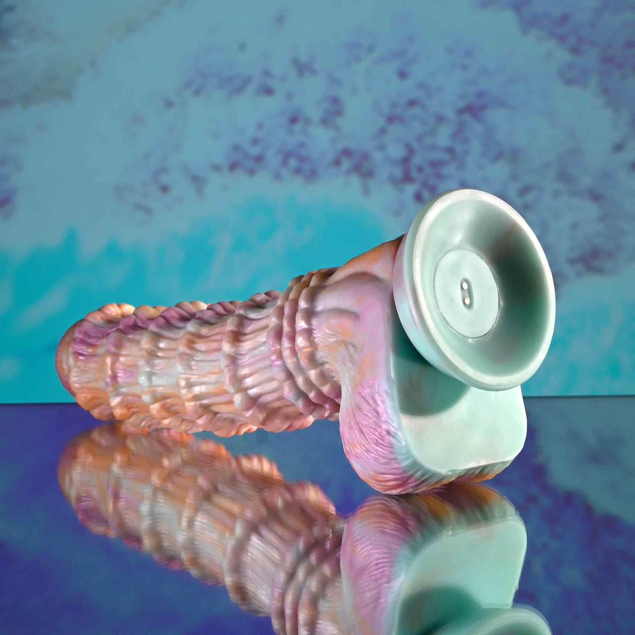 Evolved Fantasy Textured Vibrating Dildo