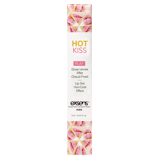 Exsens Lip Hot Kiss Gel Hot-Cold Effect Strawberry Lip Gloss