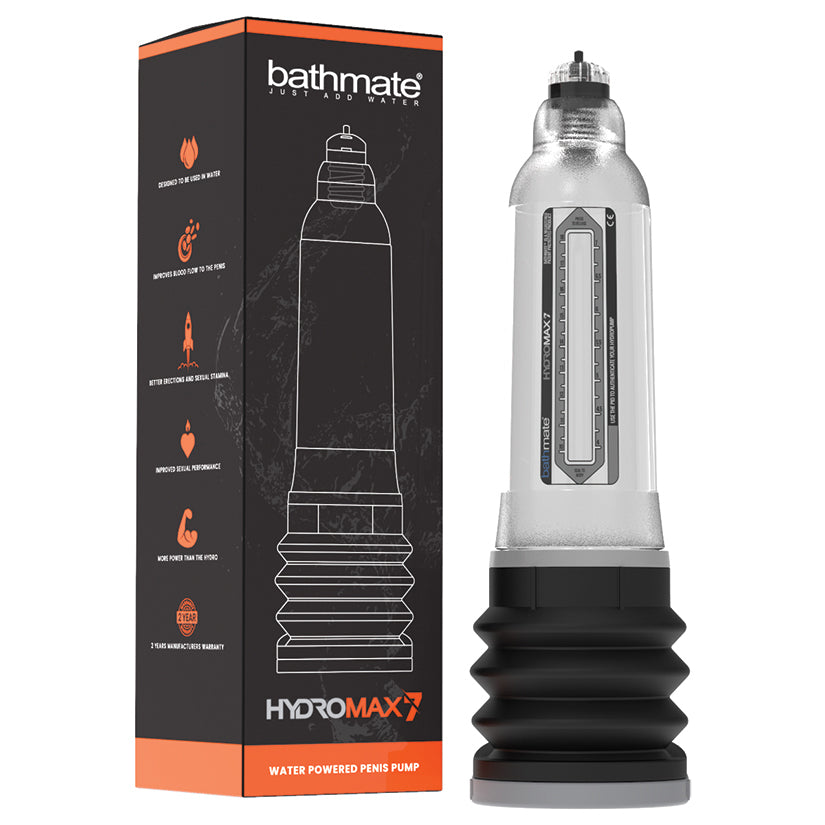 BATHMATE Bathmate Hydromax7-Crystal Clear Hydropump