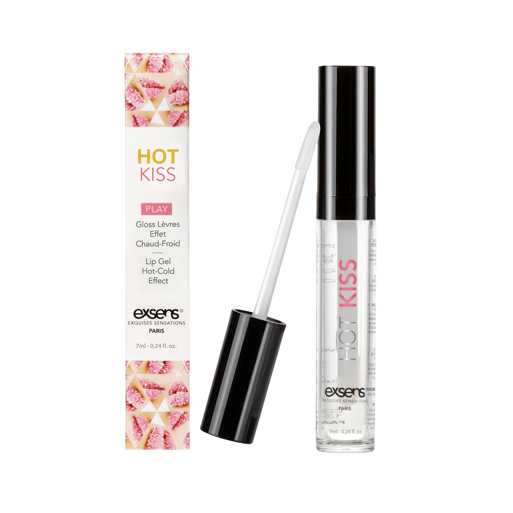 Exsens Lip Hot Kiss Gel Hot-Cold Effect Strawberry Lip Gloss