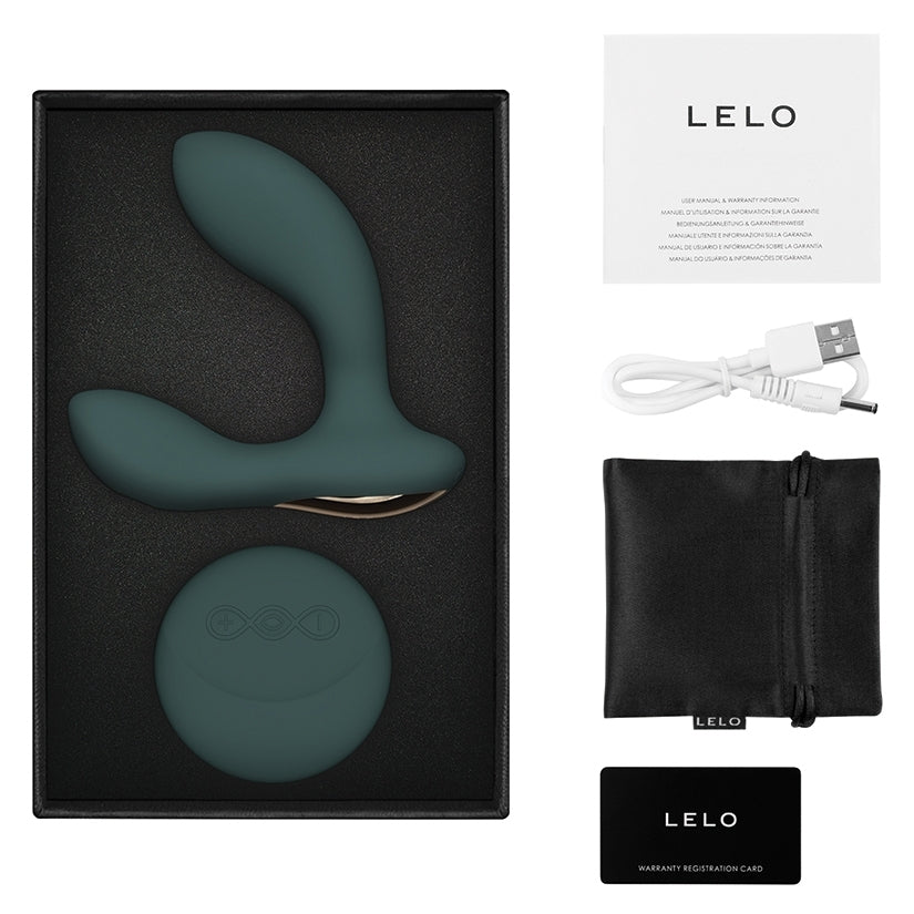 Lelo Hugo 2 Remote Controlled Prostate Massager -Green