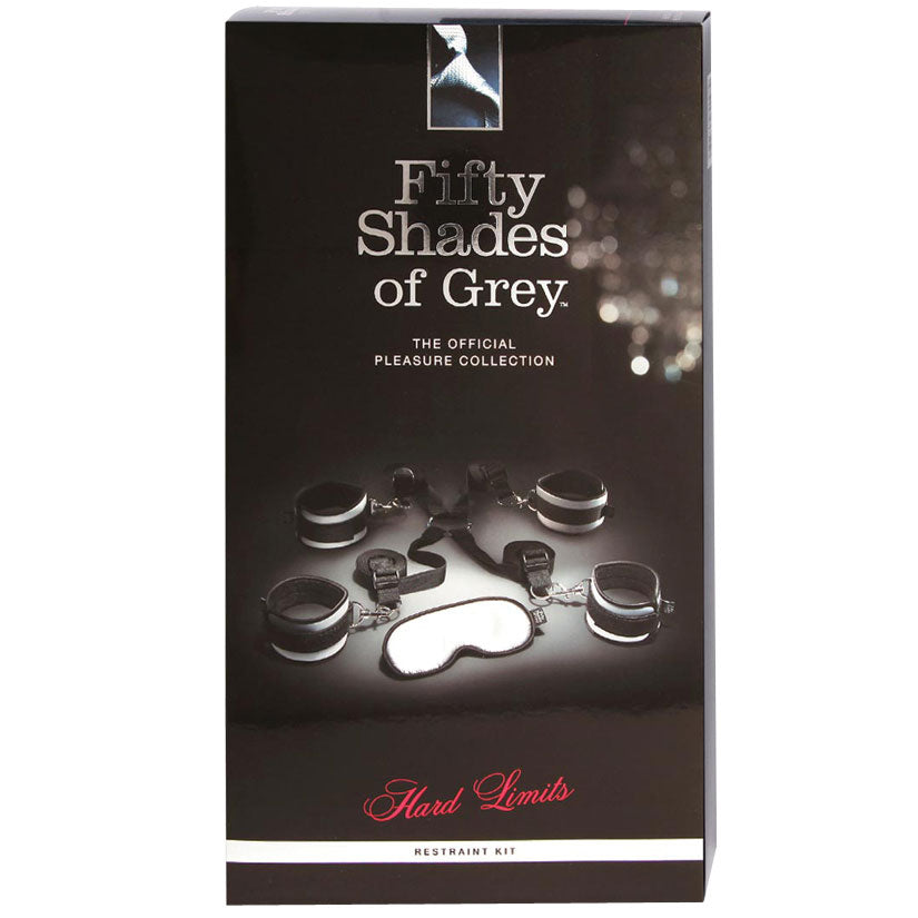 Fifty Shades of Grey Hard Limits Bed Restraint Kit- Beginner-Friendly Bondage Set