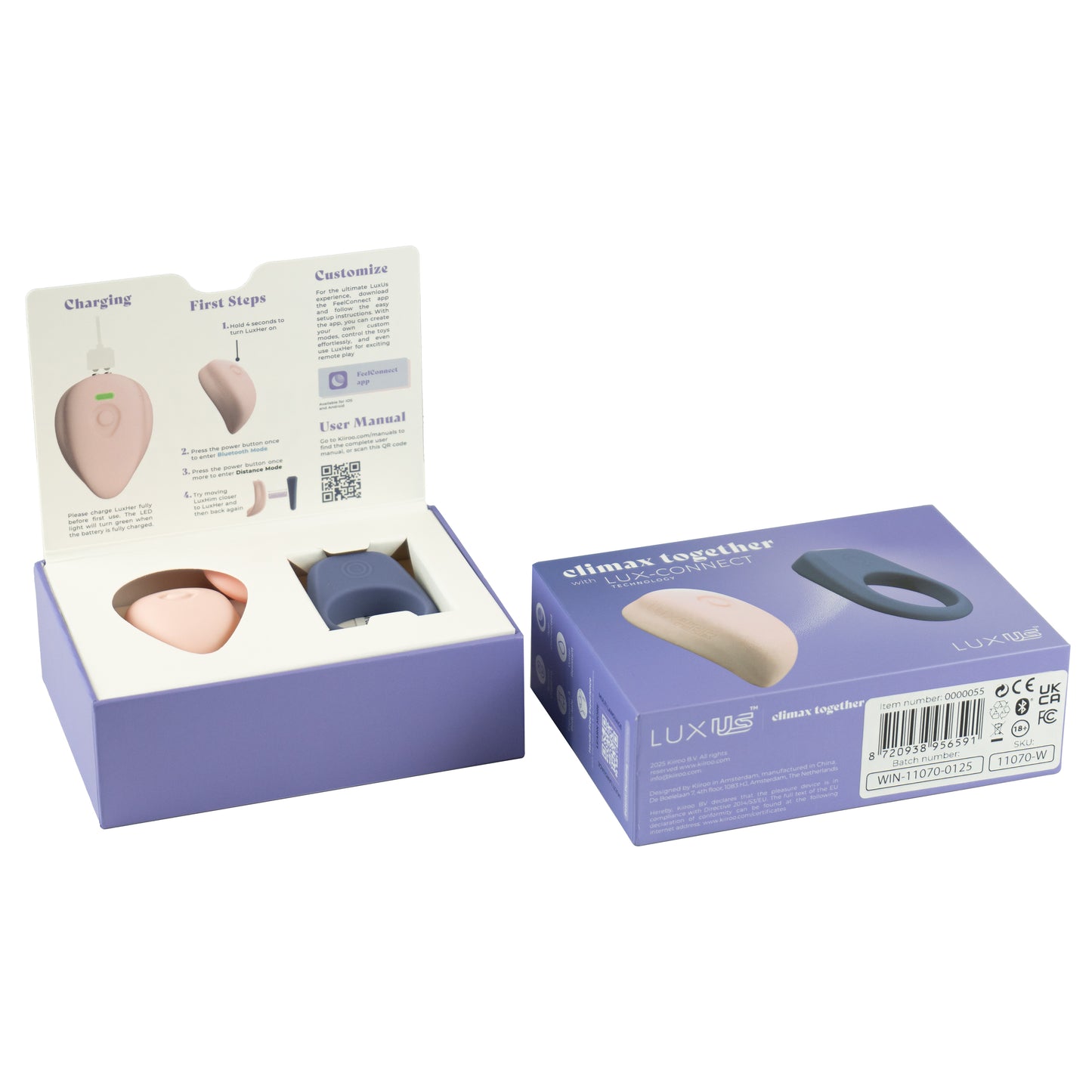 Kiiroo Luxus Couples Wearable Sex Toy – Interactive Device For Partnered Sex