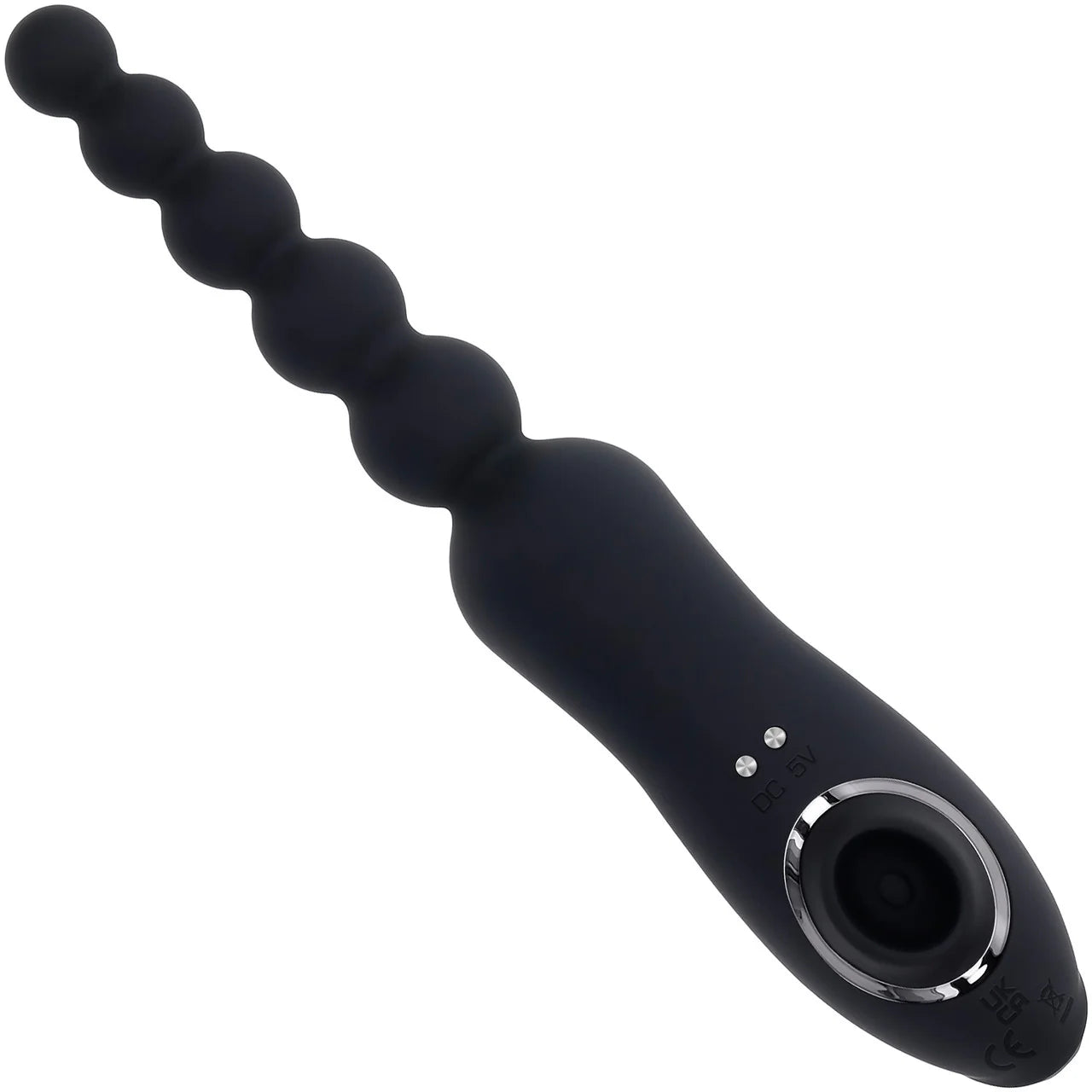 Playboy Pleasure Let it Bead Vibrating Anal Beads And Clitoral Suction Dual Vibe