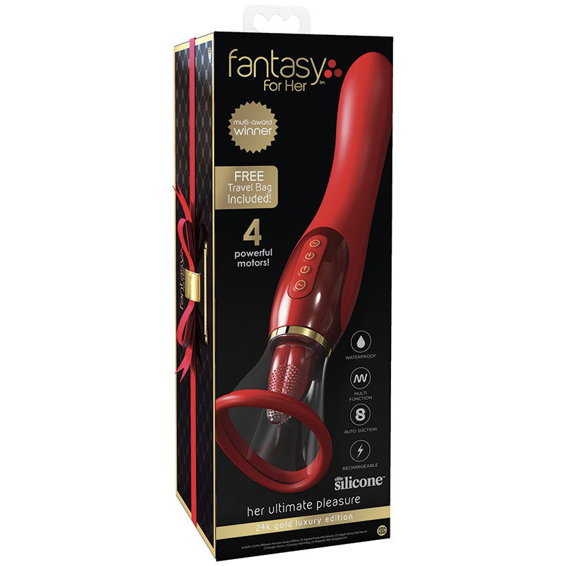 Fantasy For Her Her Ultimate Pleasure 24k Gold Deluxe Edition Suction And Ton