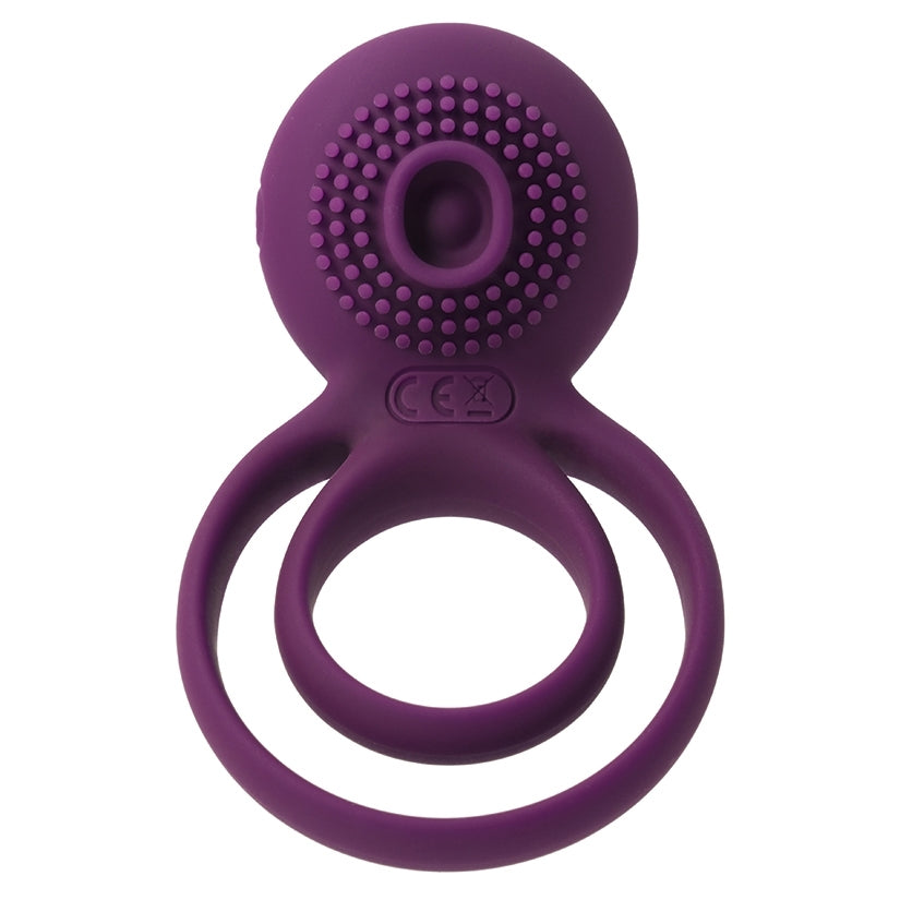 Svakom Tammy-Violet Dual Cockring With Clitoral Stimulation
