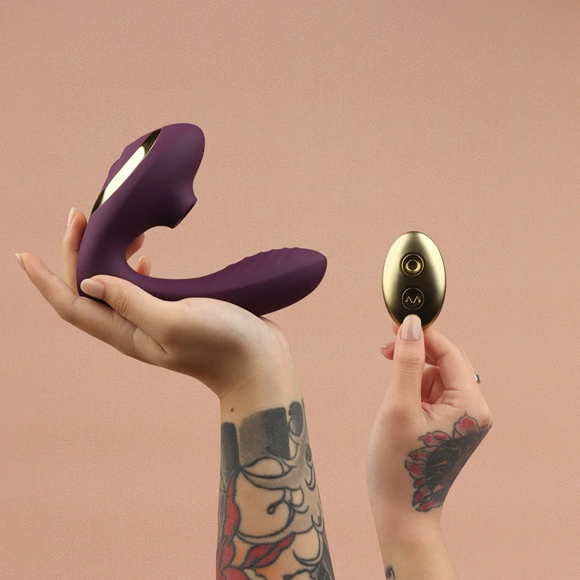 Tracy Dog OG Pro 2 – Remote Control Clitoral Suction & G-Spot Vibrator