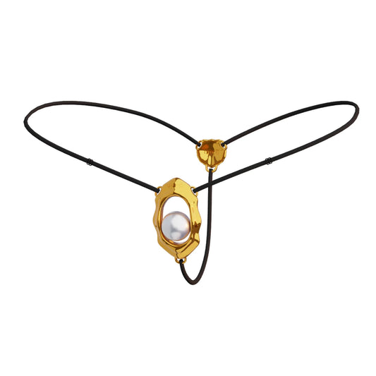 G-STRING CLITORAL JEWELRY WITH BEAD STIMULATOR