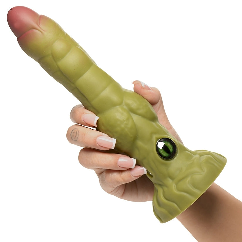 Creature Cocks Eyegor Thrusting and Vibrating Silicone Alien Dildo With Remote