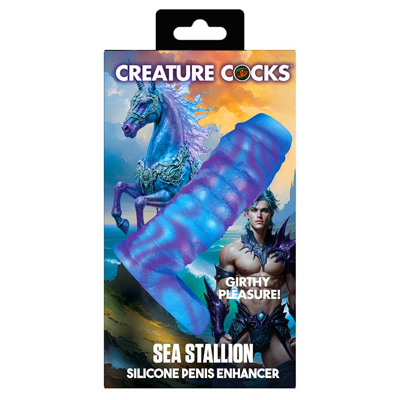 Creature Cocks Sea Stallion Penis Enhancer Girthy Fantasy Open Penis Sleeve