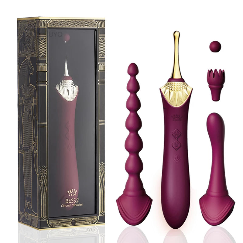 Bess 2 Heating Vibrator – Dual Motor G-Spot & Clitoral Stimulator