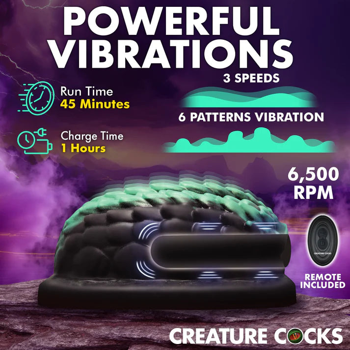 Creature Cocks Dragon Vibrating Grinder