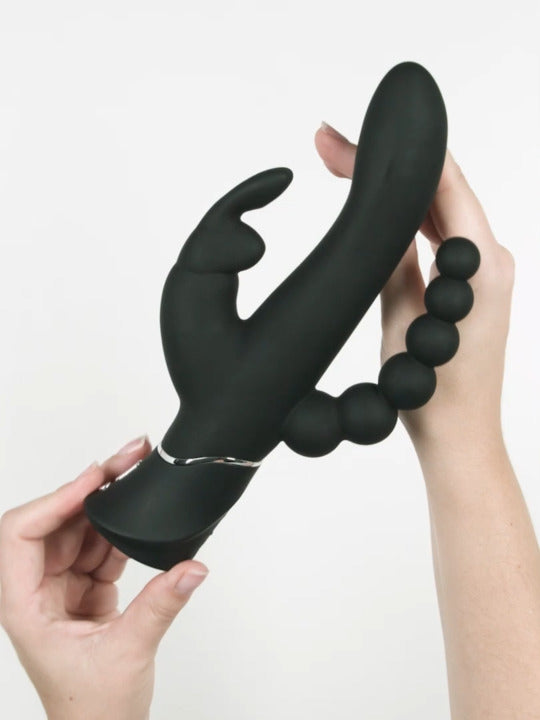Happy Rabbit Triple Motor Curve-Black Vibrator