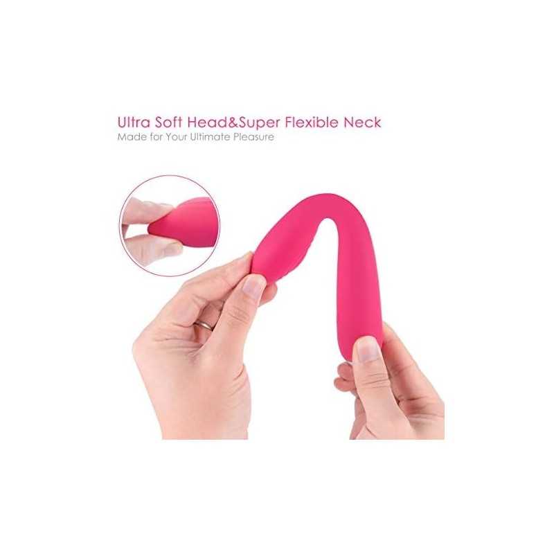 Svakom Iris Clit & G-Spot Vibe -Plum Red