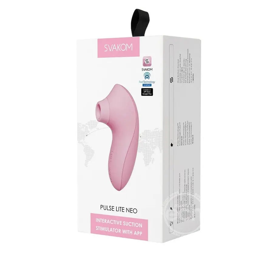 Svakom Pulse Lite Neo-Pale Rosette Suction Clitoral Stimulator