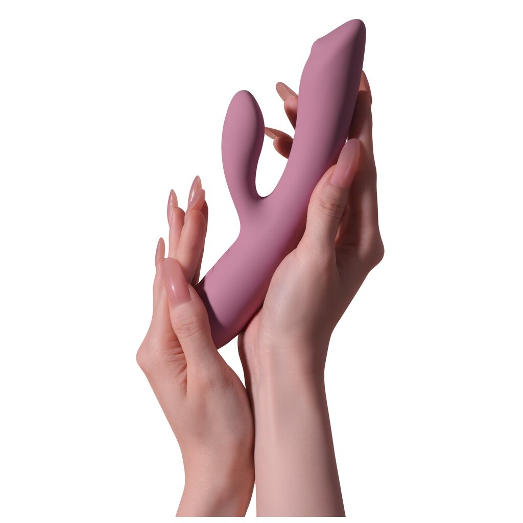 Svakom Trysta Neo-Romantic Rose Rabbit Vibrator With The Rolling Bead